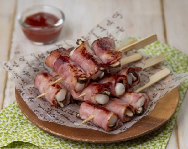 버섯 관련음식 사진 이미지