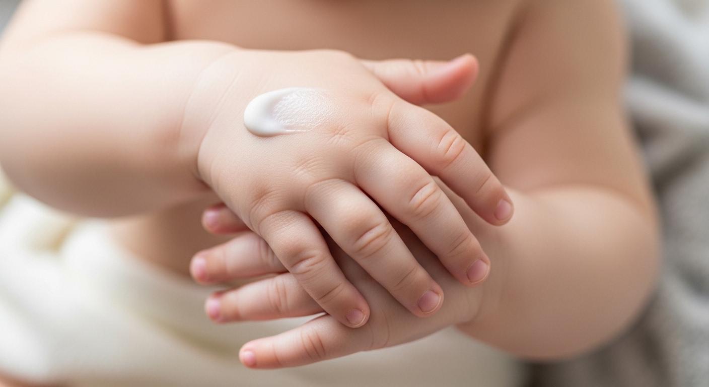 아기 피부 로션