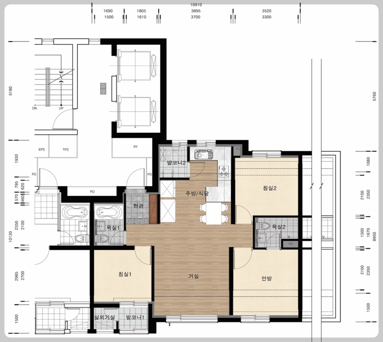 개과천선의 분양정보-서울시 동대문구 휘경동 분양 '휘경자이 디센시아' 23년 상반기 분양 예정 (분양정보)-전용 면적별 평면도