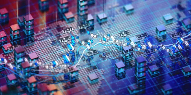 복잡한 회로사진