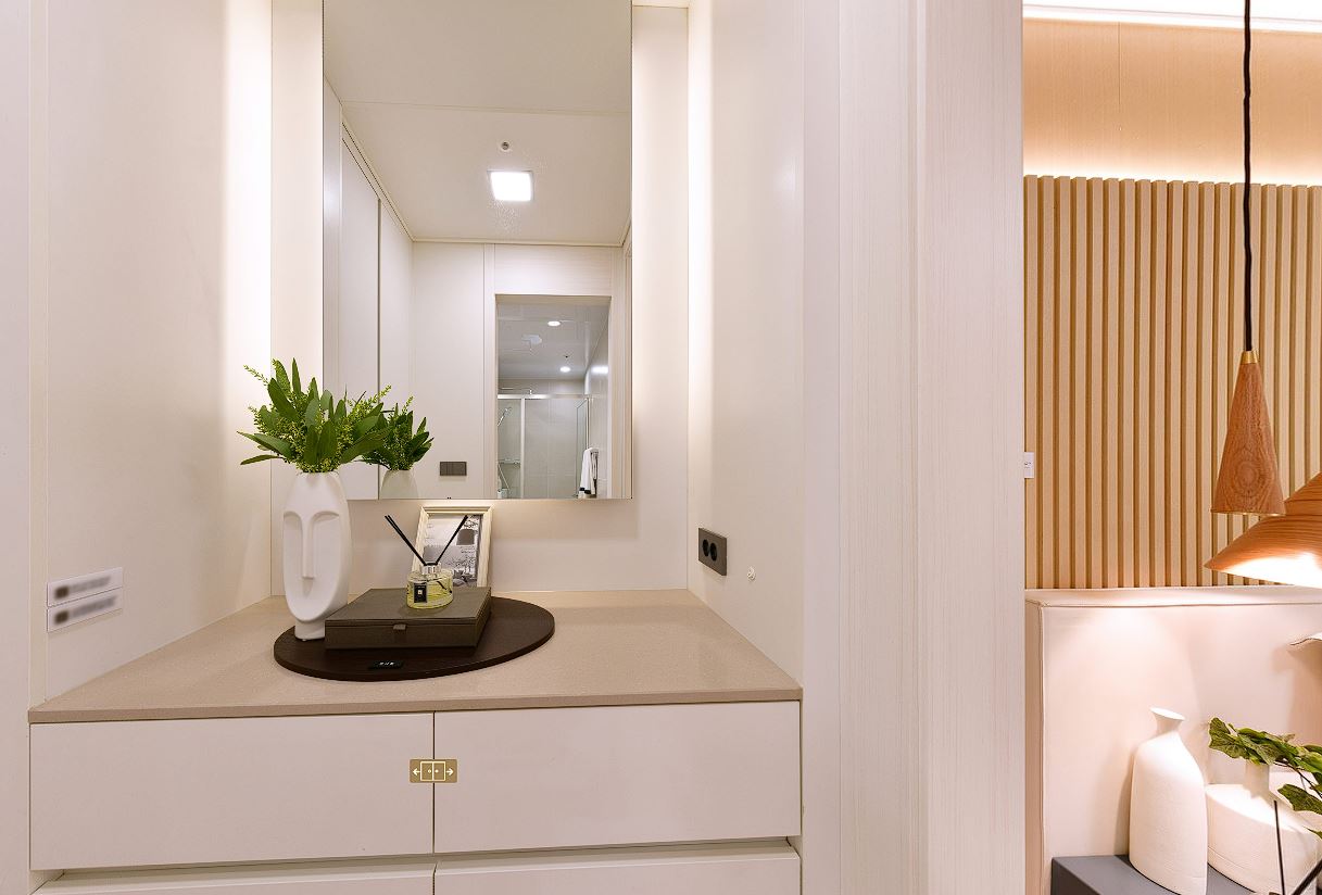 메이플 자이 평면도, 모델하우스