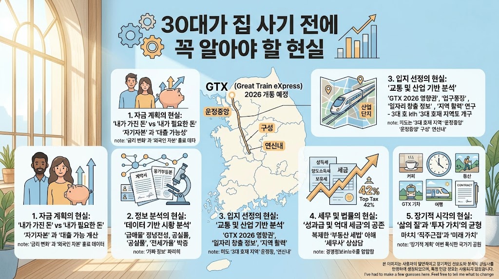 30대가 집 사기 전에 꼭 알아야 할 현실