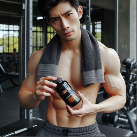 엘카르니틴은 운동 중 에너지 생성을 촉진하고 운동 능력 향상에도 효과적