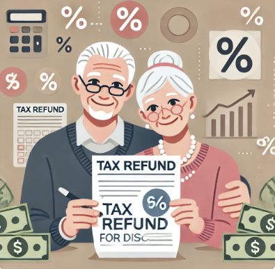 노인을 위한 세금 감면 혜택 관련 사진