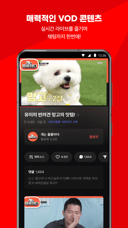 NAVER NOW, 라이브, 웹예능, 드라마, 뉴스, 스포츠, 게임, 엔터테인먼트