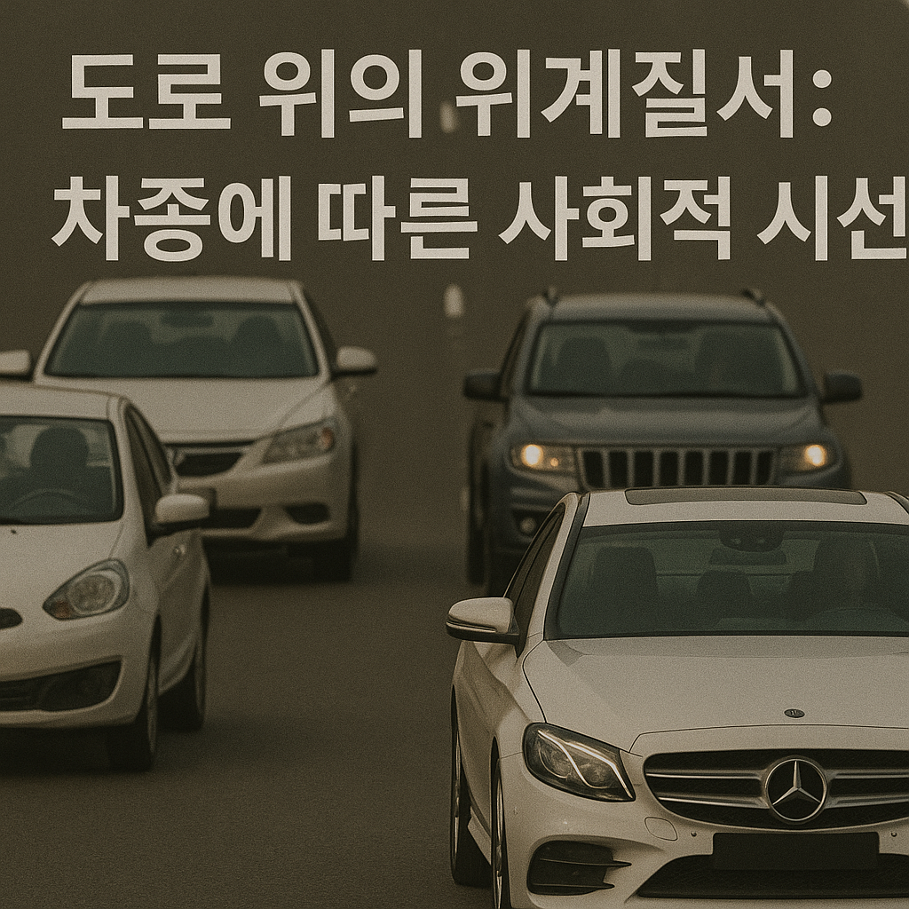 도로 위의 위계질서 관련 사진