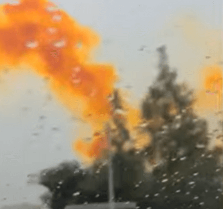 대구 황산 누출 현장