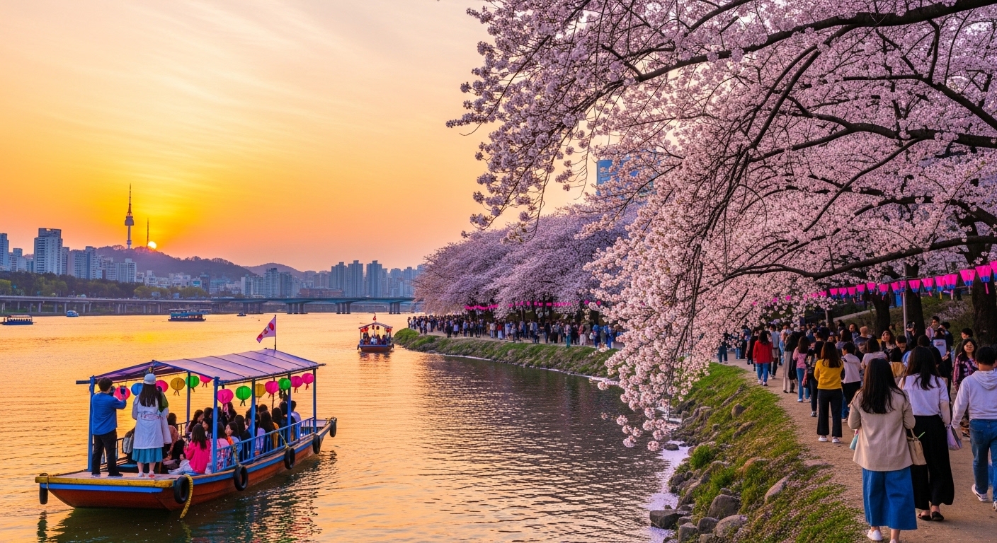 서울 여의도 벚꽃 만개 모습 2026 예상