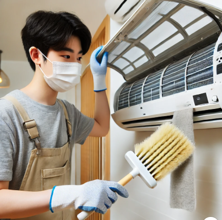 가정용 에어컨 셀프 청소