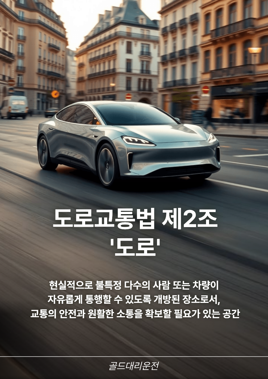 도로교통법 골드대리운전