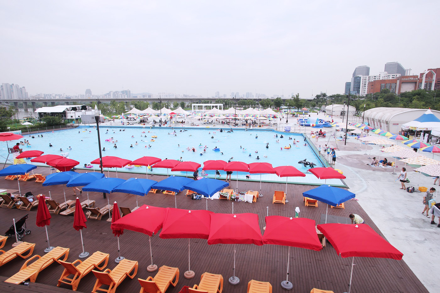 한강 수영장&amp; 물놀이장 사진