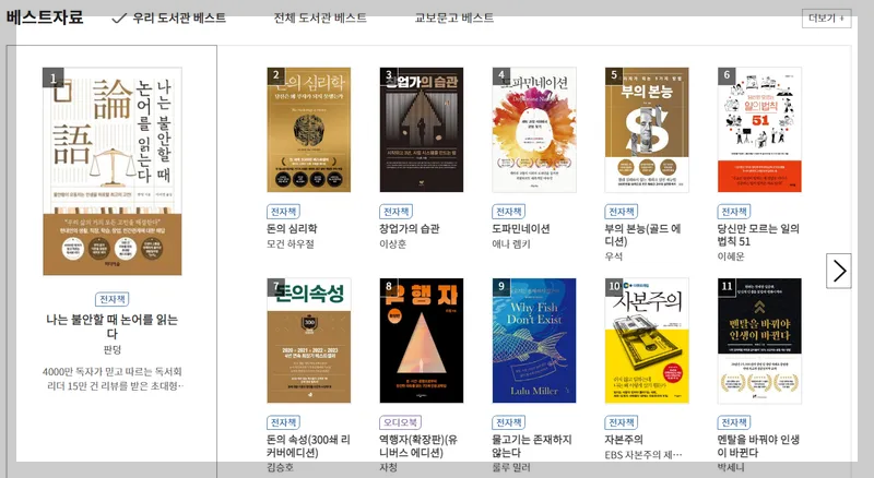 소상공인지식배움터 전자도서관