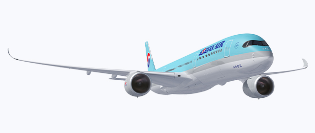 대한항공 에어버스 A350 기본정보, 좌석배치도, 좌석 간격