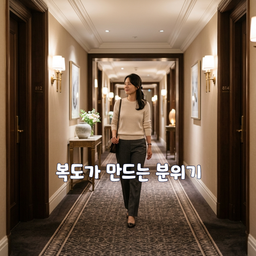 복도가 만드는 분위기
