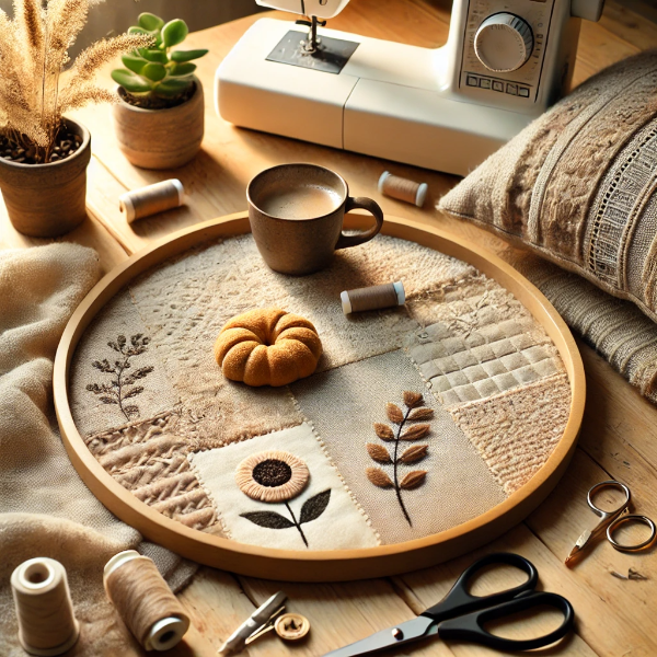 패브릭 커피 트레이 매트