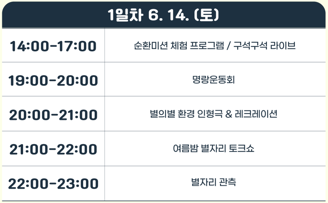 서울별빛캠핑