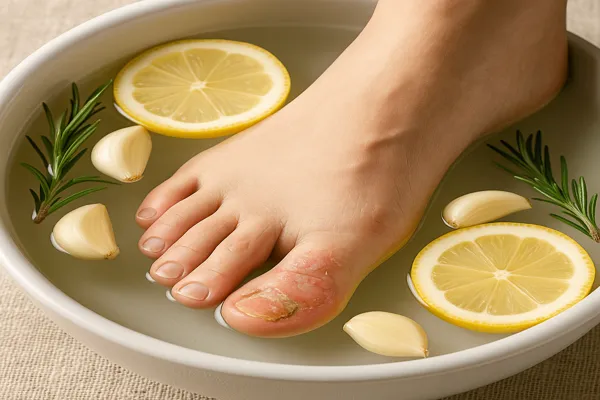 무좀 완화 생활 속 민간요법