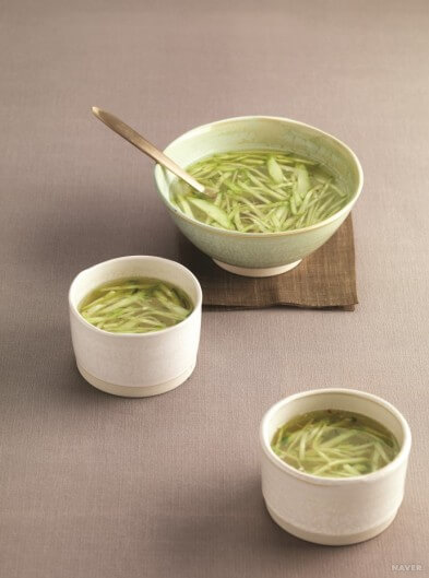 중복 추천음식 오이냉국