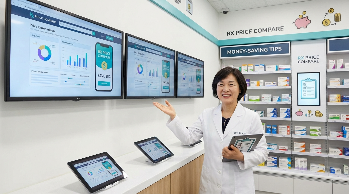처방약 가격 비교 사이트 활용법과 약값 절약 꿀팁