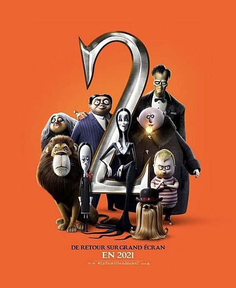 아담스 패밀리 2 포스터 모습