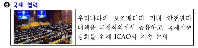 보조배터리 관련 국제 협력