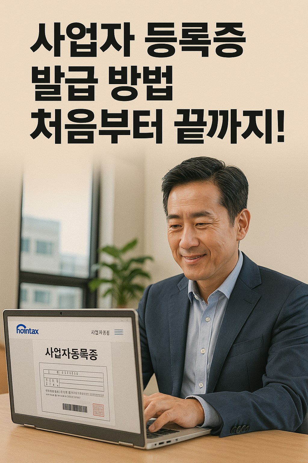 사업자 등록증 발급 방법 처음부터 끝까지!