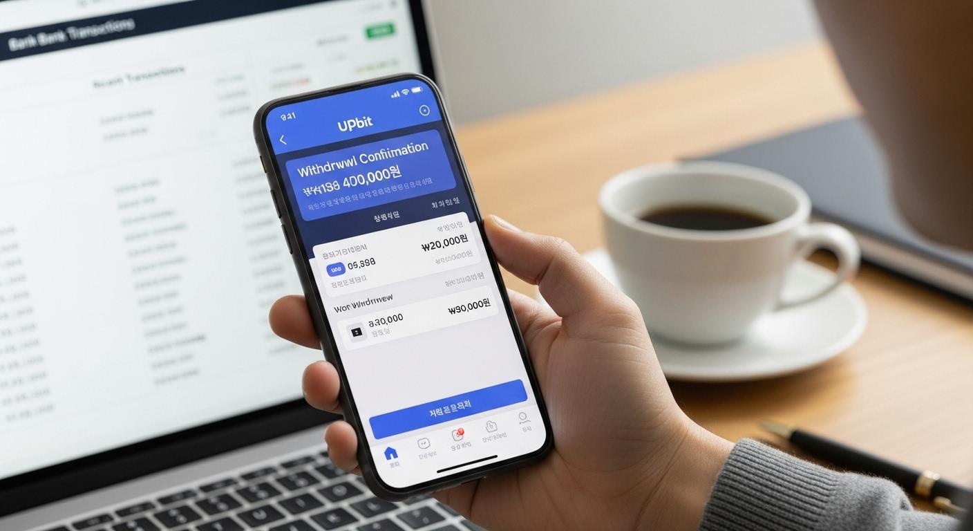 업비트 개인지갑 출금