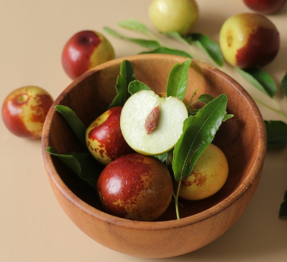 한국의 떡 종류 상추떡-대추