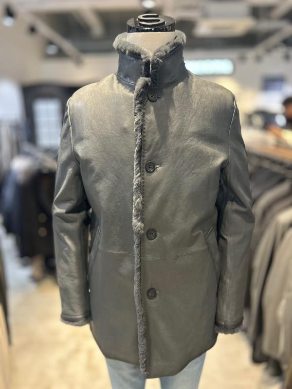 레노마 렉스퍼 양가죽 무스탕 코트 RPHMLU52A