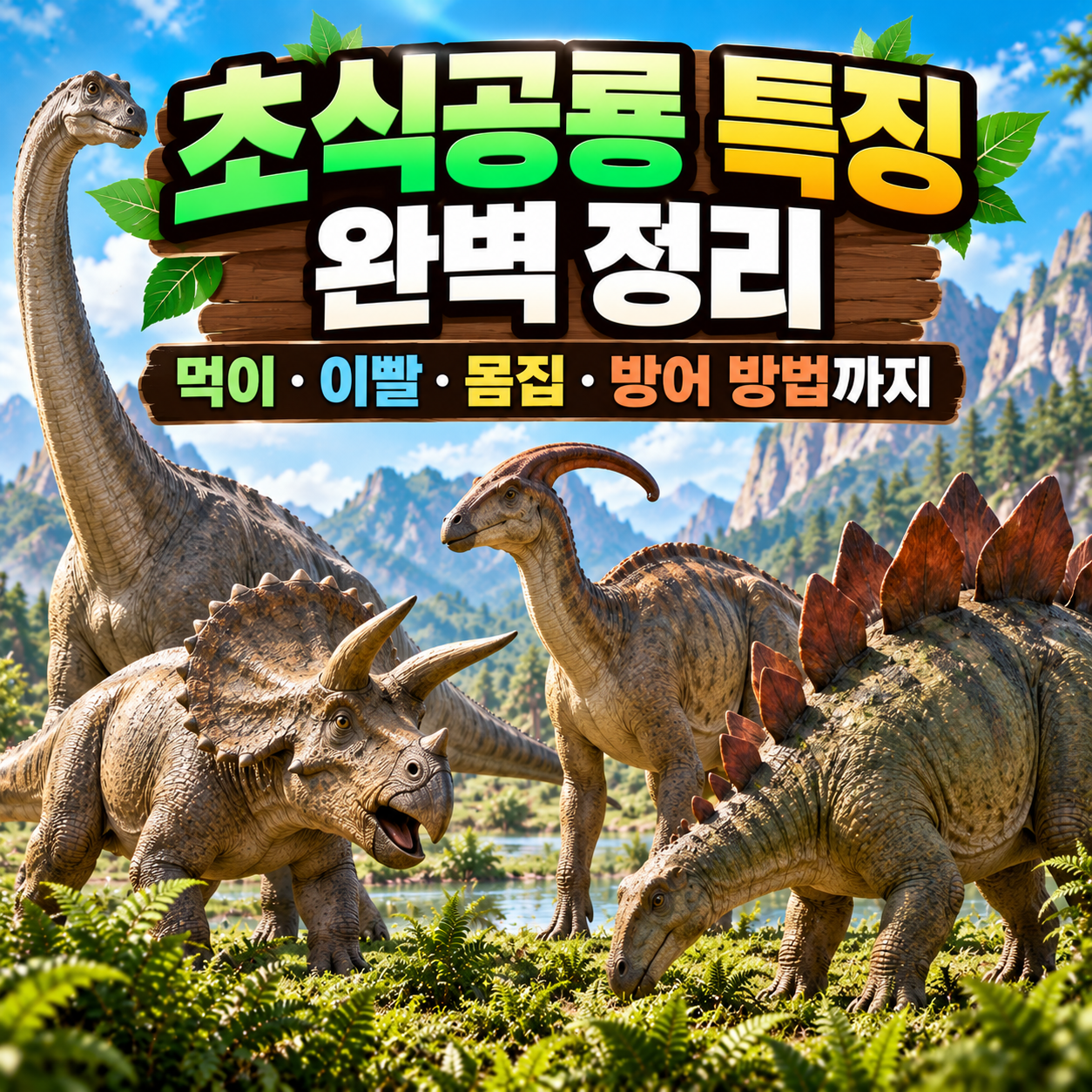 초식공룡 특징