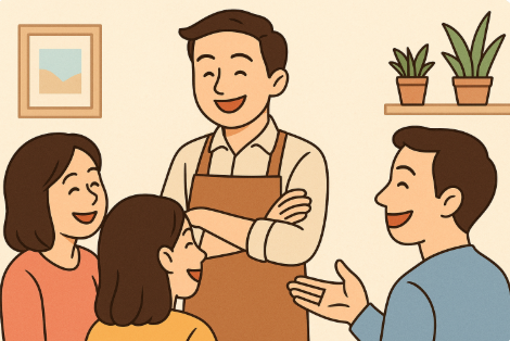 매출을 부르는 사장님의 말버릇 – 고객 응대 문장 바꾸기 전략