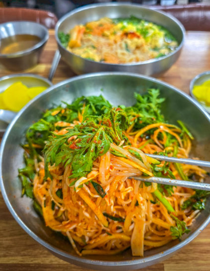 비빔쫄면