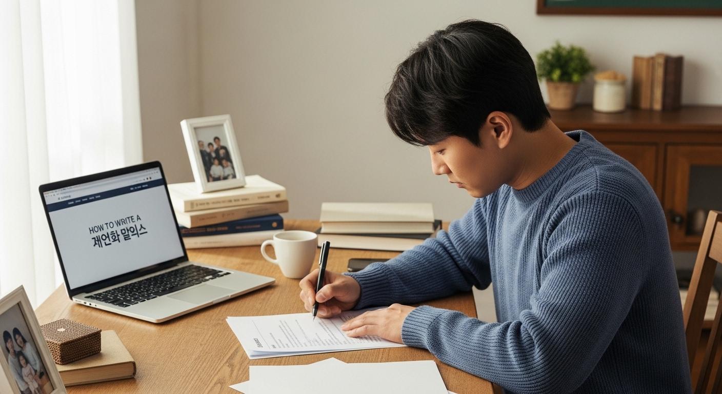 탄원서 작성방법