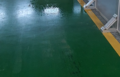 녹색-방수페인트가-칠해진모습