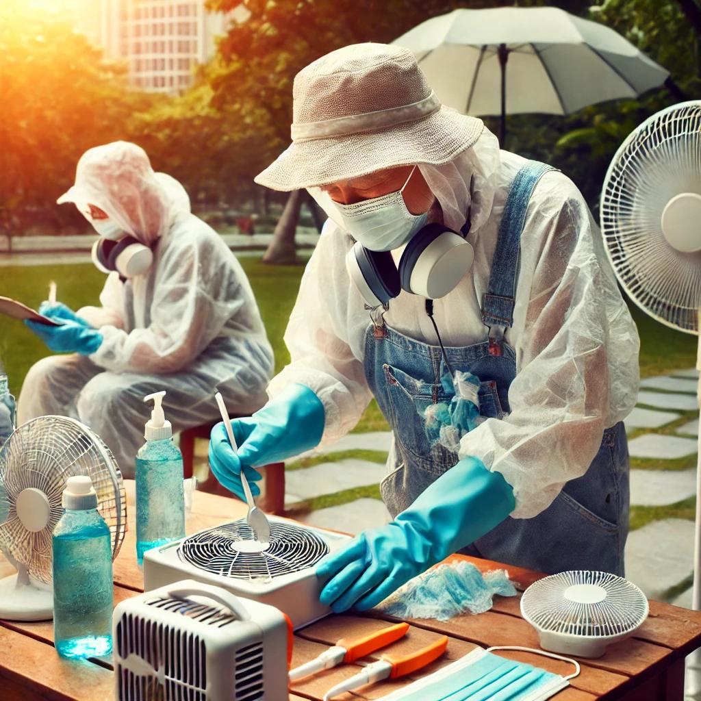 노인일자리 혹서기 물품