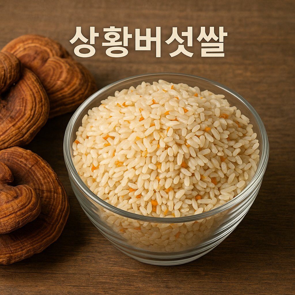 상황버섯쌀