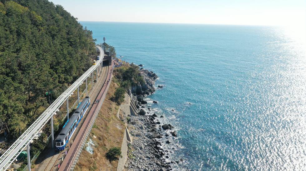 해운대 해변열차