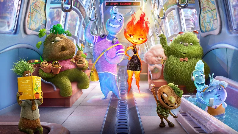 픽사 애니메이션 공식 포스터