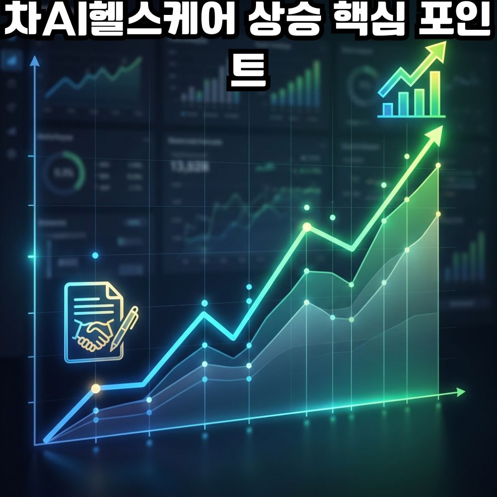 차AI헬스케어 상승 핵심 포인트