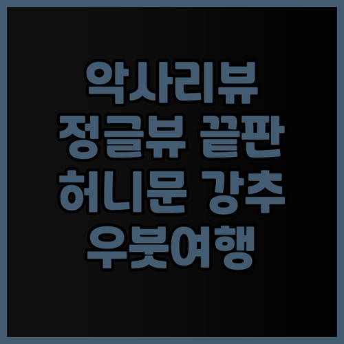 악사리 리조트 우붓.. 럭셔리 정글뷰