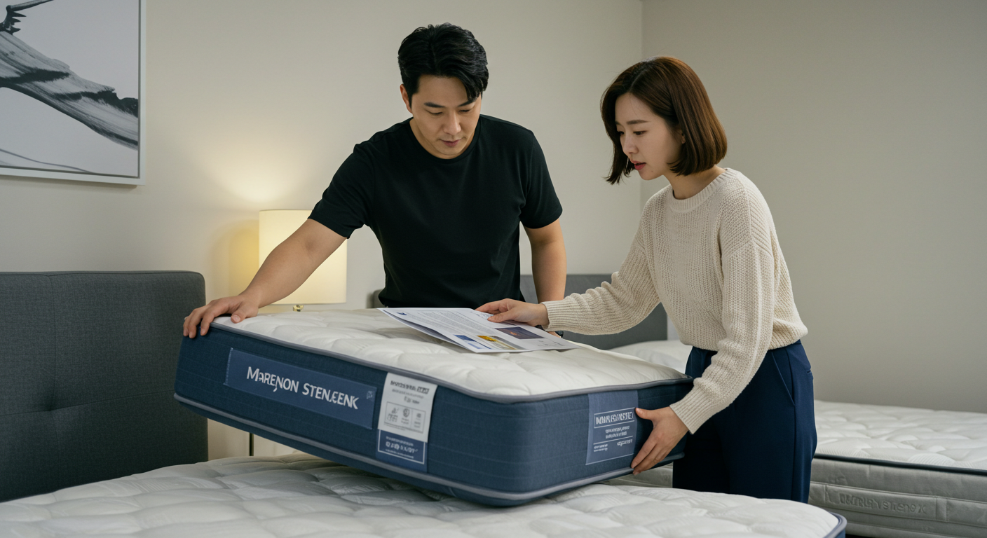 지누스 매트리스 슈퍼싱글