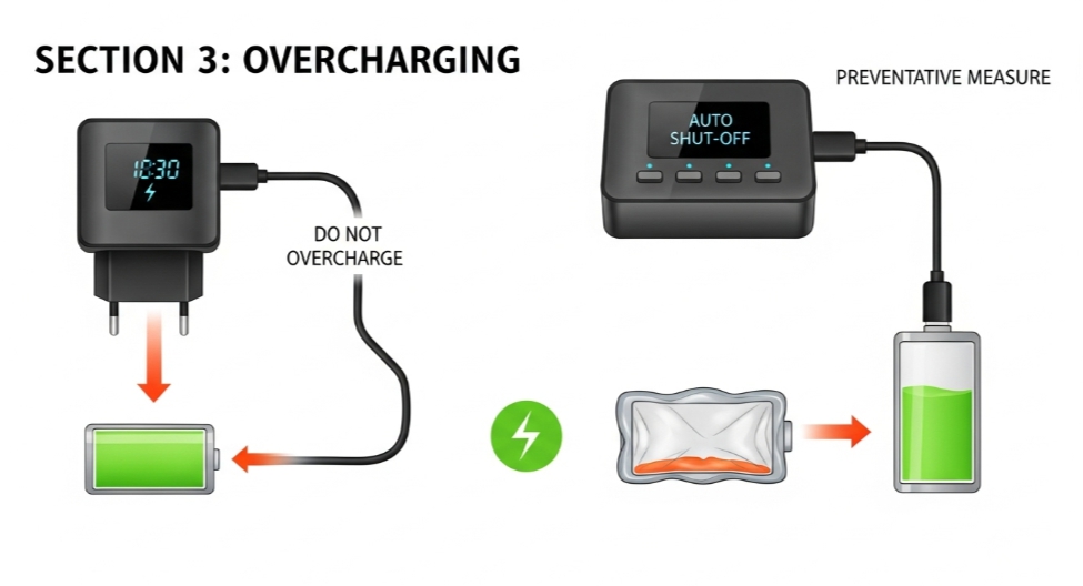 리튬이온 배터리 분리 배출