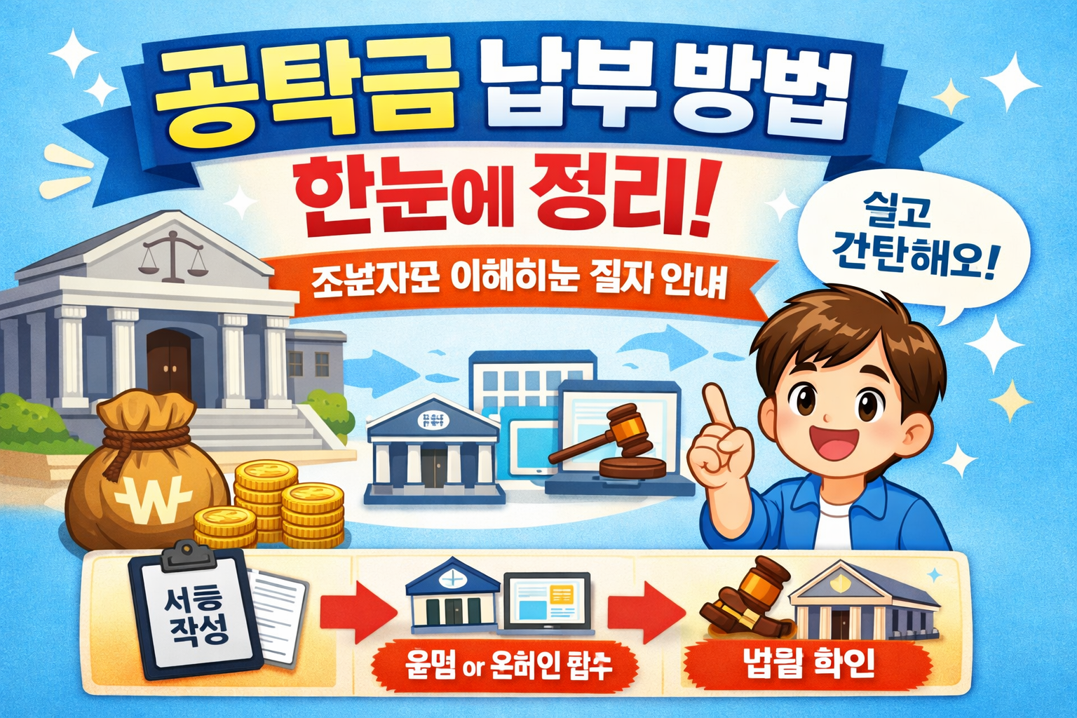 공탁금 납부 방법