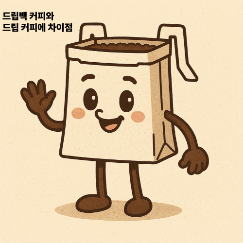드립백 커피와 드립 커피에 차이점