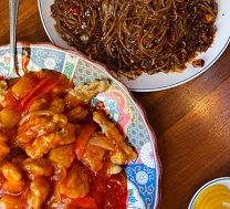 고추짜장-탕수육