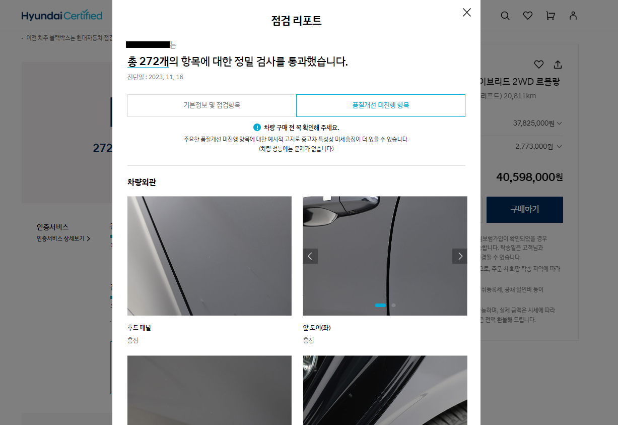 점검리포트 상세