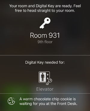 호텔 온라인 체크인 키