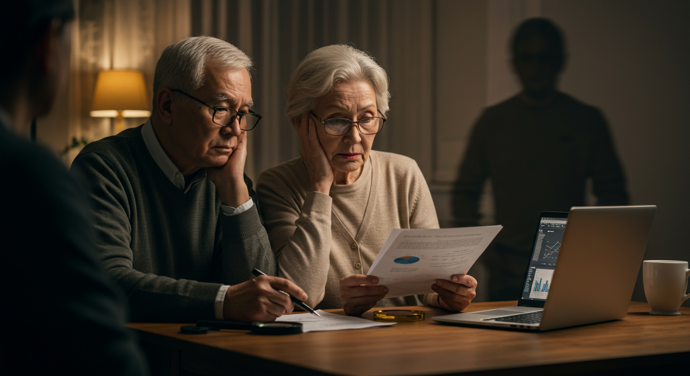 노년층을 노리는 금융 사기