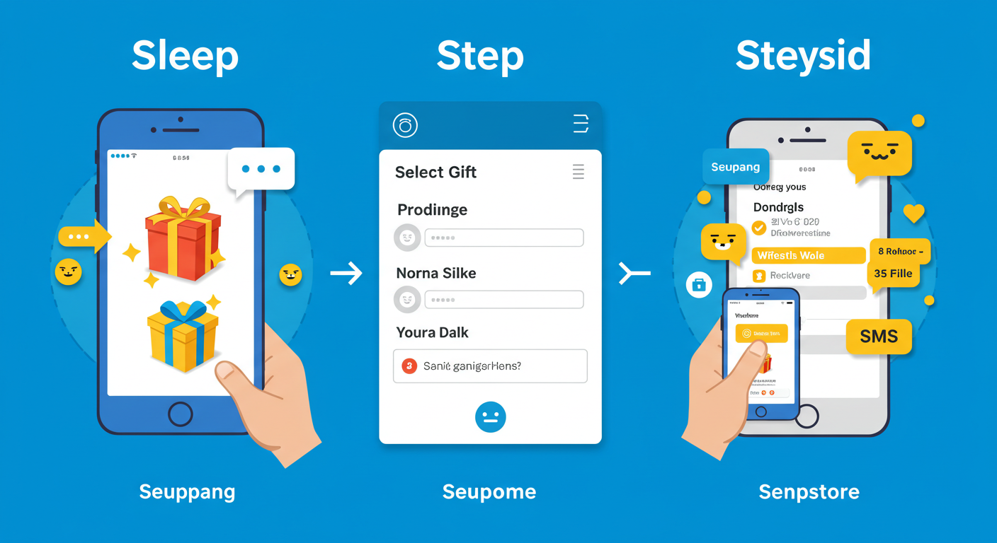 쿠팡 선물하기 사용 방법
