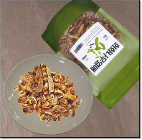 회화나무 열매 말린 것